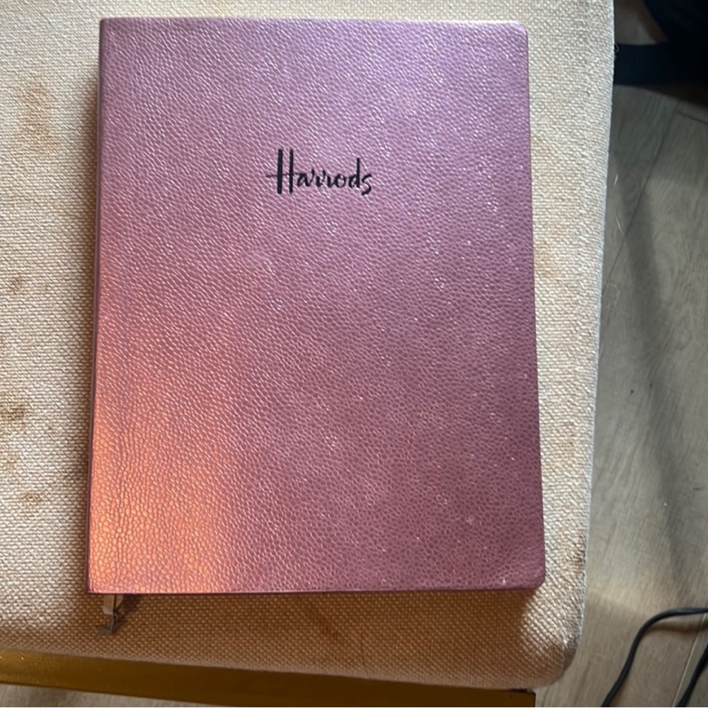 Harrods notebook